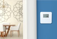 Zum Smart-Home-Programm von Blaupunkt gehört ein Thermostat zum Nachrüsten.