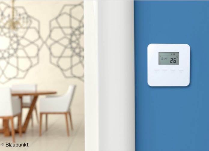 Zum Smart-Home-Programm von Blaupunkt gehört ein Thermostat zum Nachrüsten.