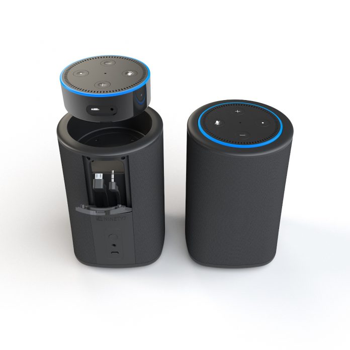 Vaux - der erste kabellose Lautsprecher für Alexa - ist jetzt in Deutschland erhältlich. © Amazon