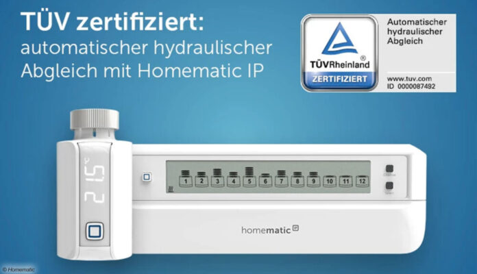Homematic hydraulischer Abgleich Homematic hydraulischer Abgleich