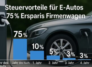 Steuervorteile für E-Autos: Firmenwagen ab 2025 günstiger E-Auto Firmwagen, Steuer, Föderung