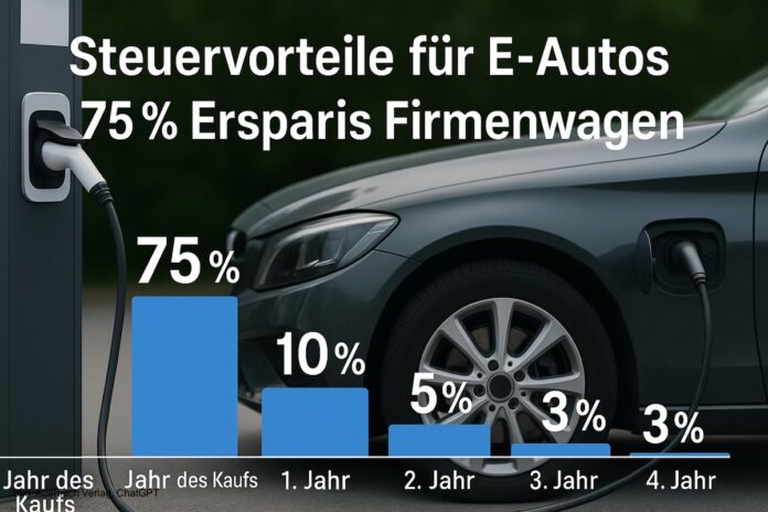 E-Auto Firmwagen, Steuer, Föderung