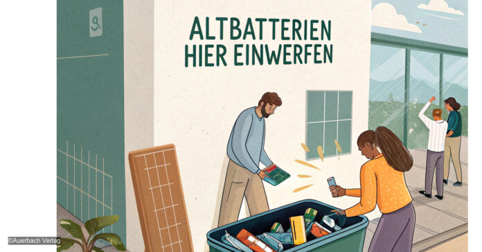 Batterie-Recycling Batterien richtig einwerfen
