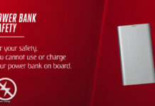 Verbot von Powerbanks während des Fluges bei Emirates