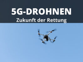 ADELE - 5G-Drohnen unterstützen Rettungskräfte im Einsatz