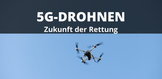 ADELE - 5G-Drohnen unterstützen Rettungskräfte im Einsatz