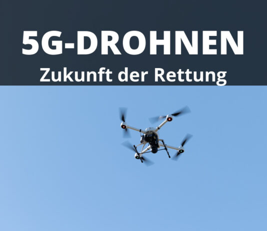 Vodafone: 5G-Drohnen unterstützen Rettungskräfte ADELE - 5G-Drohnen unterstützen Rettungskräfte im Einsatz