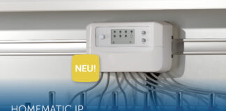 HOMEMATIC IP - FUSSBODENHEIZUNGSCONTROLLER - 8 KANÄLE, MOTORISCH