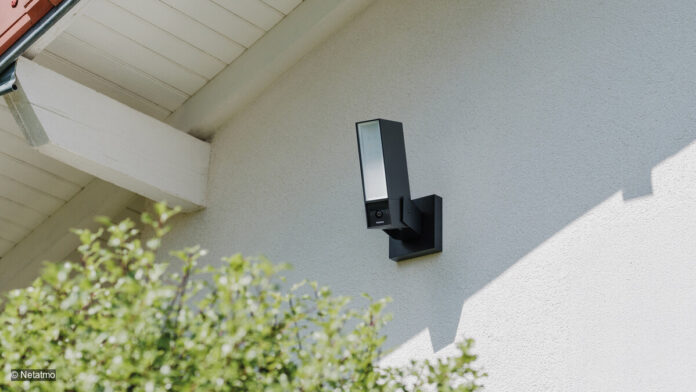 Netatmo Webcam an der Hauswand