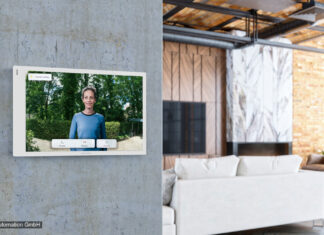 DoorBird D11x jetzt direkt in Crestron Home integriert doorbird crestron display