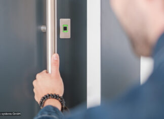 Biometrische Zutrittskontrolle und KNX: Was ist neu Fingerabdruck Nahaufnahme
