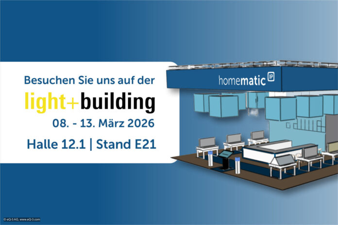 Homematic-IP-auf-der-Light-Building-2026 Homematic IP auf der Light + Building 2026