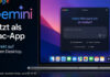 Google Gemini App f&uuml;r macOS