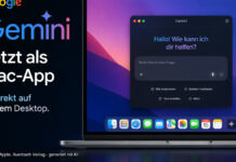 Google Gemini App f&uuml;r macOS