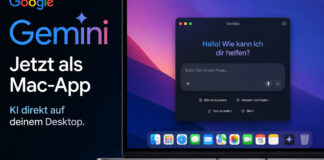 Google Gemini App f&uuml;r macOS