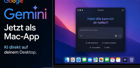 Google Gemini App f&uuml;r macOS