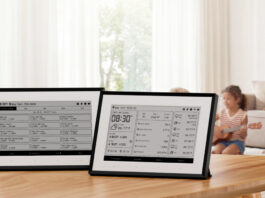 SwitchBot Wetterstation vorgestellt: E-Ink-Display trifft Smart-Kalender SwitchBot Smarte Wetterstation, 7,5"