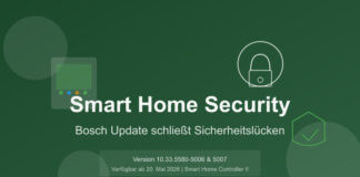 Bosch Smart Home Update Version 10.33.5580-5006 & 5007