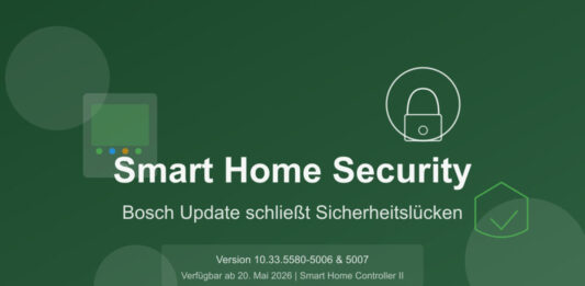 Bosch Smart Home Update Version 10.33.5580-5006 & 5007