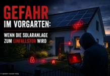 Gefahr im Vorgarten: Wenn die Solaranlage zum Einfallstor wird Hacker sitzt im Vorgarten zur Übernahme einer Solaranlage