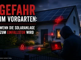 Gefahr im Vorgarten: Wenn die Solaranlage zum Einfallstor wird Hacker sitzt im Vorgarten zur Übernahme einer Solaranlage